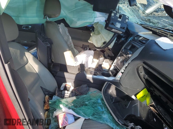 2013 Ford Explorer с VIN 1FM5K7B96DGB93672, выставлен на аукционе Copart как лот 46924105 с пробегом Не указан миль и Списание • Salvage title. История ставок и продаж доступна на DreamBid. Изображение 7.
