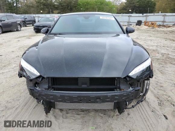 2020 Audi A5 Premium Plus z VIN WAUTNAF58LA002873, wystawiony jako Copart lot #53747345 z przebiegiem 39 908 mil mil oraz Szkoda całkowita • Salvage title. Historia ofert i sprzedaży dostępna na DreamBid. Obrazek 5.