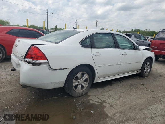 2014 Chevrolet Impala LS with VIN 2G1WA5E31E1161176, listed as a Copart auction lot 56679835 with 145,290 mi miles and Salvage title. Bid and sale history available at DreamBid. Image 3.