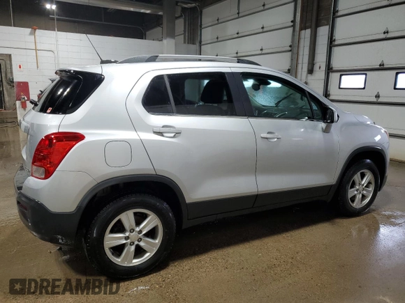 2015 Chevrolet Trax LT with VIN 3GNCJRSB1FL168214, listed as a Copart auction lot 54868005 with 123,467 mi miles and Clean Title. Bid and sale history available at carsss.com. Image 3.