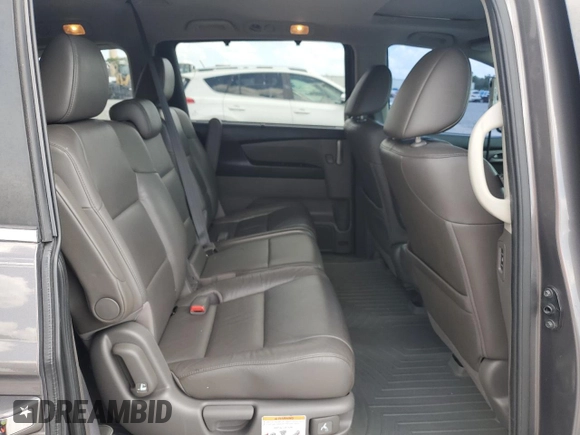 2012 Honda Odyssey EX-L with VIN 5FNRL5H65CB055196, listed as a Copart auction lot 50858245 with 115,047 mi miles and Salvage Title. Bid and sale history available at carsss.com. Image 11.