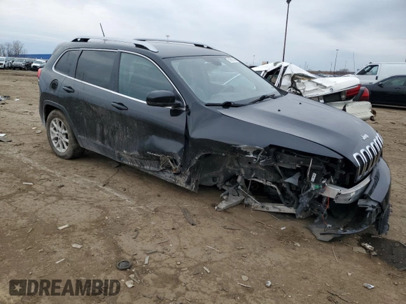 2018 Jeep Cherokee Latitude Plus with VIN 1C4PJLLB3JD557649, listed as a Copart auction lot 51067045 with 133,511 mi miles and Clean Title. Bid and sale history available at DreamBid. Image 4.