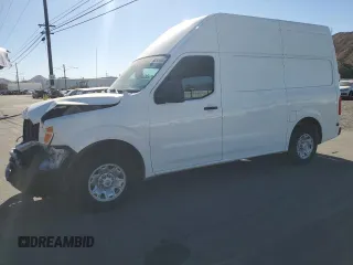 2019 Nissan NV Cargo SV z VIN 1N6BF0LY3KN810752, wystawiony jako Copart lot #43841865 z przebiegiem 89 793 mil mil oraz Szkody całkowita. Historia ofert i sprzedaży dostępna na DreamBid. Obrazek 1.