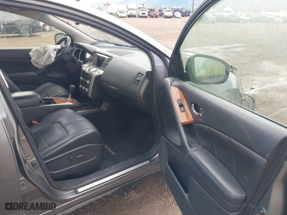 2013 Nissan Murano SL with VIN JN8AZ1MW0DW310932, listed as a IAAI auction lot 39706674 with 128,680 mi miles. Bid and sale history available at carsss.com. Image 5.