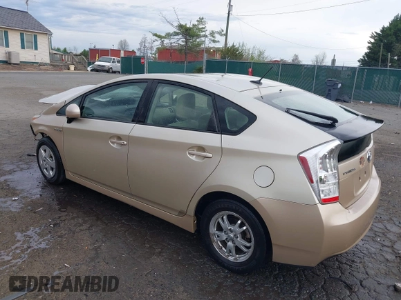 2010 Toyota Prius II with VIN JTDKN3DU8A0165496, listed as a IAAI auction lot 41960458 with 173,446 mi miles. Bid and sale history available at carsss.com. Image 3.