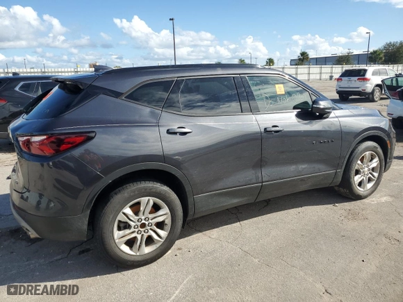 2021 Chevrolet Blazer LT with VIN 3GNKBCRS1MS529486, listed as a Copart auction lot 79970954 with 0 mi miles and Non Repairable. Bid and sale history available at carsss.com. Image 3.