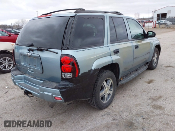 2006 Chevrolet TrailBlazer with VIN 1GNDT13S862319128, listed as a IAAI auction lot 41919453 with 182,628 mi miles and . Bid and sale history available at DreamBid. Image 4.