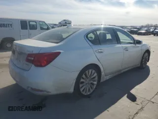 2014 Acura RLX Tech Pkg with VIN JH4KC1F54EC004274, listed as a Copart auction lot 88583265 with 269,543 mi miles and Clean Title. Bid and sale history available at carsss.com. Image 3.