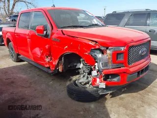 2019 Ford F-150 XL with VIN 1FTEW1C4XKFC45445, listed as a IAAI auction lot 41416589 with 69,787 mi miles and . Bid and sale history available at DreamBid. Image 1.