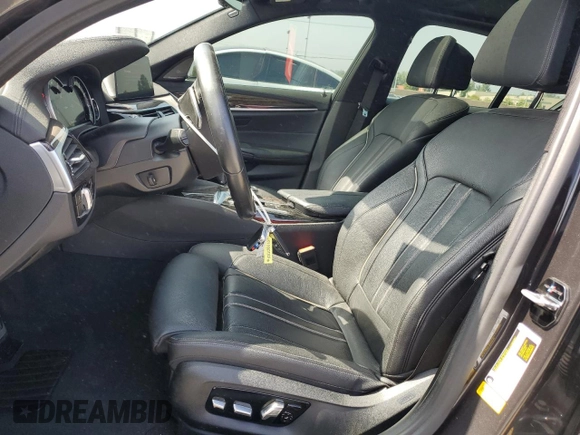 2017 BMW 5 Series 540i with VIN WBAJE5C32HG915361, listed as a Copart auction lot 59996755 with 45,421 mi miles and Salvage title. Bid and sale history available at DreamBid. Image 7.