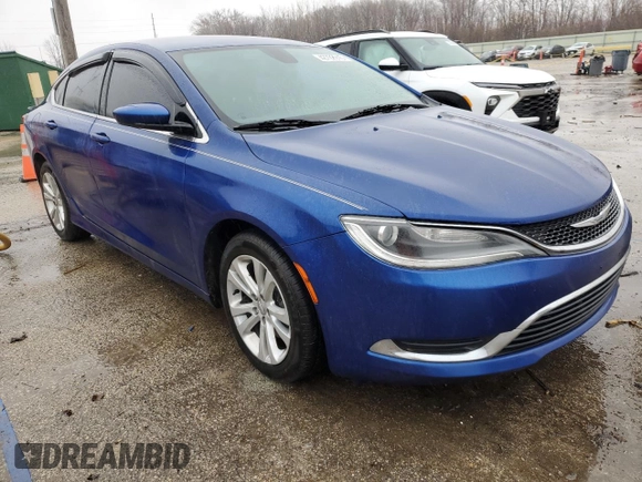 2015 Chrysler 200 Limited with VIN 1C3CCCAB6FN586726, listed as a Copart auction lot 42732915 with 123,370 mi miles and Salvage Title. Bid and sale history available at carsss.com. Image 4.