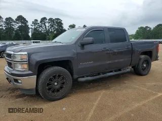 2014 Chevrolet Silverado 1500 LT with VIN 3GCUKREC6EG240496, listed as a Copart auction lot 54252085 with 185,003 mi miles and Salvage Title. Bid and sale history available at DreamBid. Image 1.