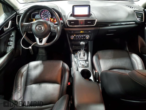 2015 Mazda 3 i Grand Touring with VIN 3MZBM1W73FM210036, listed as a Copart auction lot 85478524 with 86,644 mi miles and Salvage Title. Bid and sale history available at DreamBid. Image 8.