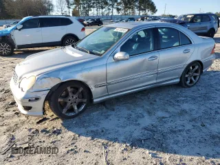 2007 Mercedes-Benz C 230 Sport with VIN WDBRF52HX7F898456, listed as a Copart auction lot 48716595 with 207,293 mi miles and Salvage Title. Bid and sale history available at DreamBid. Image 1.