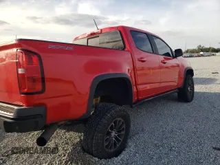 2019 Chevrolet Colorado 4WD ZR2 with VIN 1GCPTEE11K1157456, listed as a Copart auction lot 81283874 with 119,402 mi miles and Salvage title. Bid and sale history available at DreamBid. Image 3.