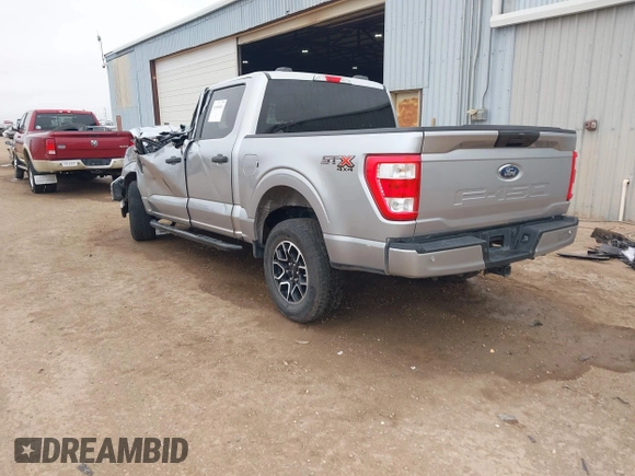 2023 Ford F-150 XL with VIN 1FTFW1E58PFB69225, listed as a IAAI auction lot 41546811 with 1 mi miles. Bid and sale history available at carsss.com. Image 3.