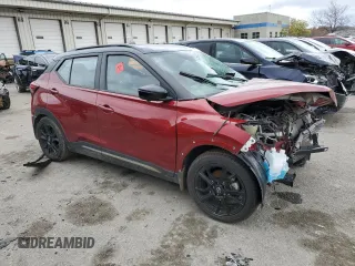 2023 Nissan Kicks SR with VIN 3N1CP5DV0PL520131, listed as a Copart auction lot 80838834 with Not Provided miles and Salvage Title. Bid and sale history available at DreamBid. Image 4.