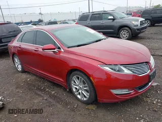 2014 Lincoln MKZ with VIN 3LN6L2GK3ER813789, listed as a IAAI auction lot 42884384 with 158,561 mi miles and . Bid and sale history available at DreamBid. Image 1.