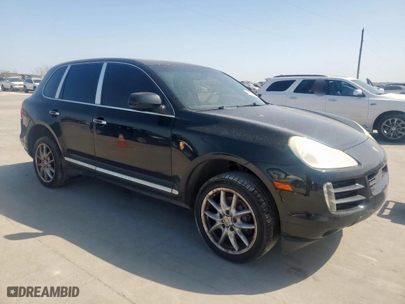 2008 Porsche Cayenne with VIN WP1AA29P88LA26836, listed as a Copart auction lot 50348395 with 201,977 mi miles and Clean Title. Bid and sale history available at carsss.com. Image 4.