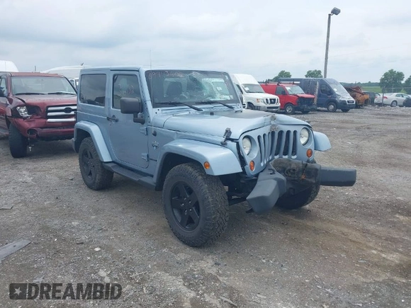 2012 Jeep Wrangler Arctic with VIN 1C4AJWBG7CL148325, listed as a IAAI auction lot 39943602 with 86,625 mi miles and . Bid and sale history available at DreamBid. Image 1.