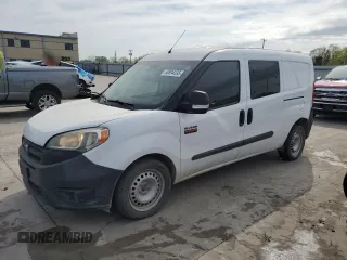 2017 Ram ProMaster City Cargo Tradesman with VIN ZFBERFAB2H6E12028, listed as a Copart auction lot 50894335 with 93,474 mi miles and Salvage Title. Bid and sale history available at carsss.com. Image 1.