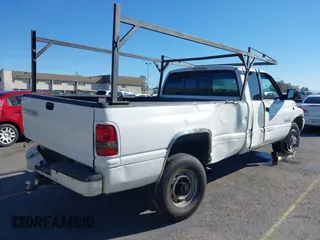1999 Dodge Ram 2500 with VIN 1B7KC2365XJ625526, listed as a IAAI auction lot 41753846 with 223,271 mi miles. Bid and sale history available at carsss.com. Image 4.