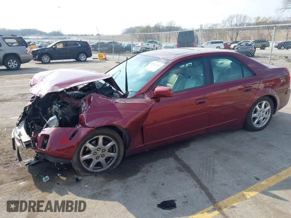 2003 Cadillac CTS with VIN 1G6DM57N130105027, listed as a IAAI auction lot 42024292 with Not Provided miles and . Bid and sale history available at DreamBid. Image 2.