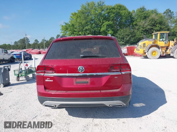 2018 Volkswagen Atlas SE with VIN 1V2DR2CA5JC521950, listed as a IAAI auction lot 42057467 with 99,750 mi miles and . Bid and sale history available at DreamBid. Image 16.