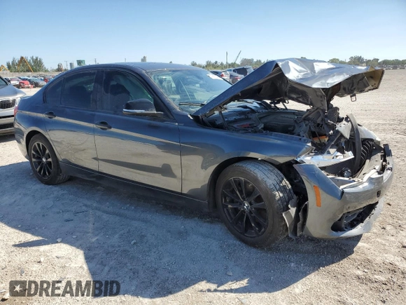 2016 BMW 3 Series 320i xDrive with VIN WBA8E5G58GNT93775, listed as a Copart auction lot 47882395 with 81,974 mi miles and Salvage Title. Bid and sale history available at carsss.com. Image 4.