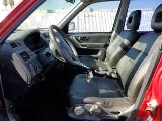 2001 Honda CR-V LX with VIN JHLRD284X1C006289, listed as a Copart auction lot 71057054 with 231,149 mi miles and Salvage Title. Bid and sale history available at carsss.com. Image 7.