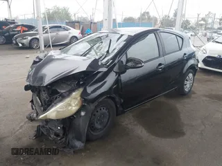 2012 Toyota Prius One with VIN JTDKDTB39C1021255, listed as a IAAI auction lot 42044059 with 190,989 mi miles. Bid and sale history available at carsss.com. Image 2.
