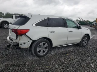 2020 Acura MDX with VIN 5J8YD3H37LL012755, listed as a Copart auction lot 56827235 with 42,162 mi miles and Salvage title. Bid and sale history available at DreamBid. Image 3.