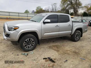 2023 Toyota Tacoma 4WD SR with VIN 3TMCZ5AN8PM535918, listed as a Copart auction lot 51680295 with 60,012 mi miles and Salvage Title. Bid and sale history available at carsss.com. Image 1.