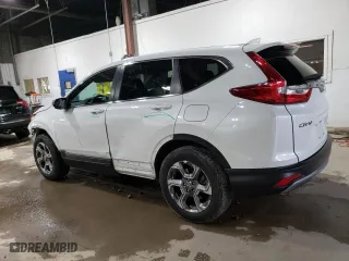 2019 Honda CR-V EX-L with VIN 5J6RW2H84KL037575, listed as a Copart auction lot 51973825 with 45,415 mi miles and Salvage Title. Bid and sale history available at carsss.com. Image 2.