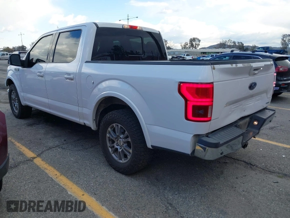 2018 Ford F-150 XL with VIN 1FTEW1CP4JKD21371, listed as a IAAI auction lot 41749582 with 190,321 mi miles. Bid and sale history available at carsss.com. Image 3.