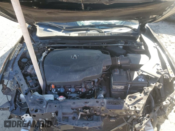 2017 Acura TLX V6 w/Advance Pkg with VIN 19UUB2F79HA005796, listed as a Copart auction lot 80419264 with 107,797 mi miles and Salvage title. Bid and sale history available at DreamBid. Image 11.