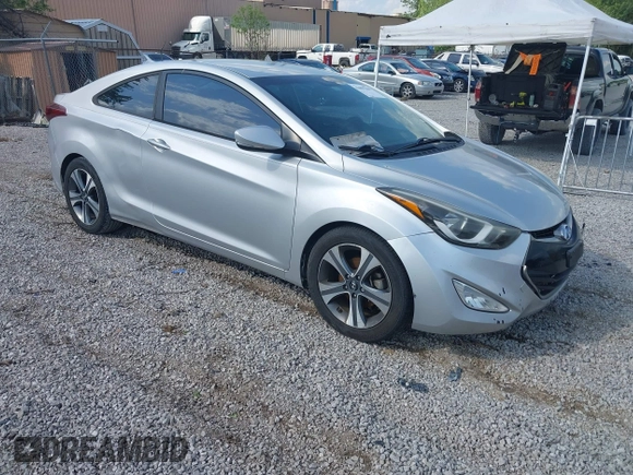 2014 Hyundai Elantra z VIN KMHDH6AH6EU029340, wystawiony jako IAAI lot #42099380 z przebiegiem 128 603 mil mil oraz . Historia ofert i sprzedaży dostępna na DreamBid. Obrazek 1.