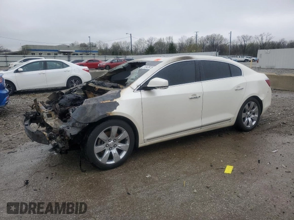 2010 Buick LaCrosse CXL with VIN 1G4GC5EG8AF132829, listed as a Copart auction lot 51843925 with Not provided miles and Non repairable. Bid and sale history available at DreamBid. Image 1.