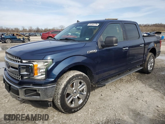 2020 Ford F-150 XL with VIN 1FTEW1EP3LKF26468, listed as a Copart auction lot 50164175 with 71,854 mi miles and Salvage Title. Bid and sale history available at carsss.com. Image 1.