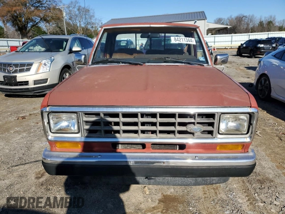 1987 Ford Ranger with VIN 1FTBR10T0HUC45240, listed as a Copart auction lot 84211344 with 78,766 mi miles and Clean Title. Bid and sale history available at DreamBid. Image 5.