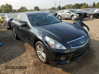 2015 Infiniti Q40 with VIN JN1CV6AR4FM523167, listed as a Copart auction lot 70991404 with 119,103 mi miles and Salvage Title. Bid and sale history available at carsss.com. Image 4.
