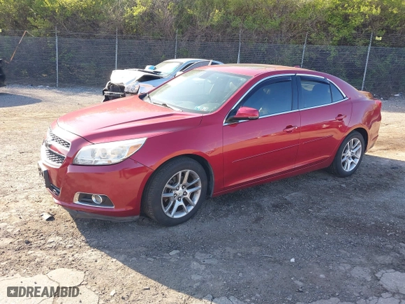 2013 Chevrolet Malibu ECO with VIN 1G11F5SR3DF159540, listed as a IAAI auction lot 42002291 with 113,999 mi miles. Bid and sale history available at carsss.com. Image 2.