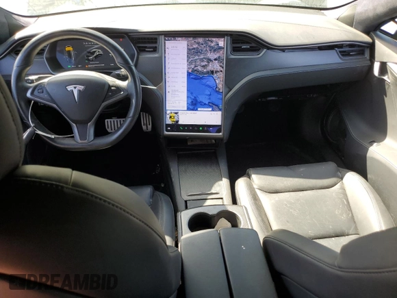 2020 Tesla Model S Performance with VIN 5YJSA1E46LF396481, listed as a Copart auction lot 47896835 with 47,878 mi miles and Salvage title. Bid and sale history available at DreamBid. Image 8.