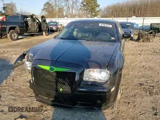 2006 Chrysler 300 C SRT8 with VIN 2C3LA73W56H450447, listed as a Copart auction lot 45502875 with 130,728 mi miles and Salvage Title. Bid and sale history available at carsss.com. Image 10.
