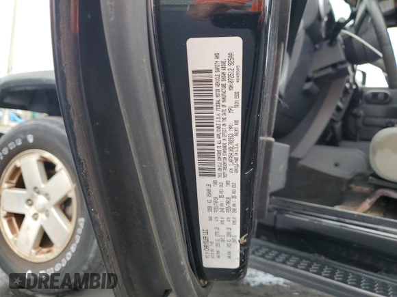 2009 Jeep Wrangler Sahara with VIN 1J4FA54109L702963, listed as a Copart auction lot 89211555 with 125,138 mi miles and Clean title. Bid and sale history available at DreamBid. Image 13.