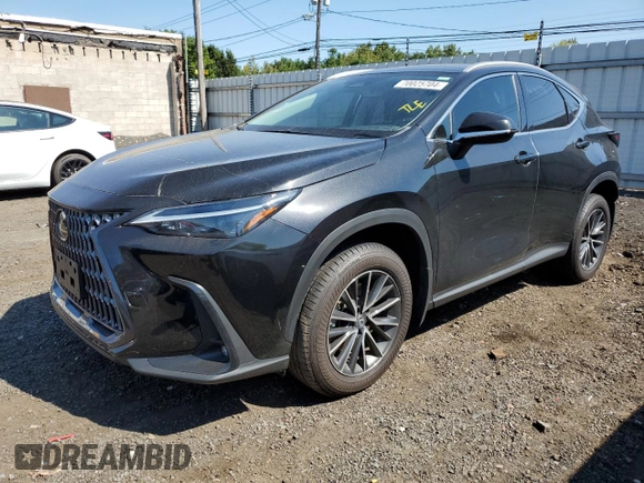 2023 Lexus NX with VIN 2T2GKCEZ4PC014027, listed as a Copart auction lot 70025704 with 24,597 mi miles and Salvage Title. Bid and sale history available at carsss.com. Image 1.