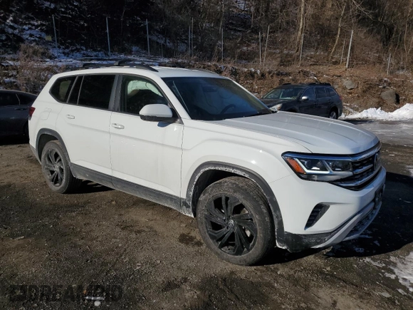 2023 Volkswagen Atlas 3.6L V6 SE w/Technology with VIN 1V2HR2CA7PC532989, listed as a Copart auction lot 42375345 with 24,026 mi miles and Salvage Title. Bid and sale history available at carsss.com. Image 4.
