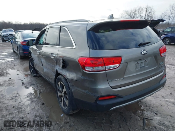 2016 Kia Sorento EX with VIN 5XYPHDA59GG004366, listed as a IAAI auction lot 41723841 with 23,284 mi miles. Bid and sale history available at carsss.com. Image 3.