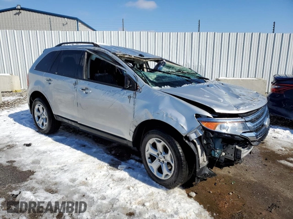 2013 Ford Edge SEL with VIN 2FMDK3JCXDBC69693, listed as a Copart auction lot 46262515 with 159,188 mi miles and Non Repairable. Bid and sale history available at carsss.com. Image 4.