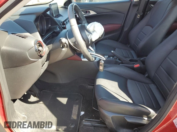 2018 Mazda CX-3 Touring with VIN JM1DKDC78J1307830, listed as a Copart auction lot 47021665 with 39,088 mi miles and Salvage Title. Bid and sale history available at carsss.com. Image 7.